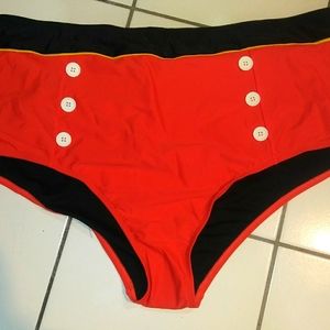 Plus size Mickey Mouse style bikini bottom